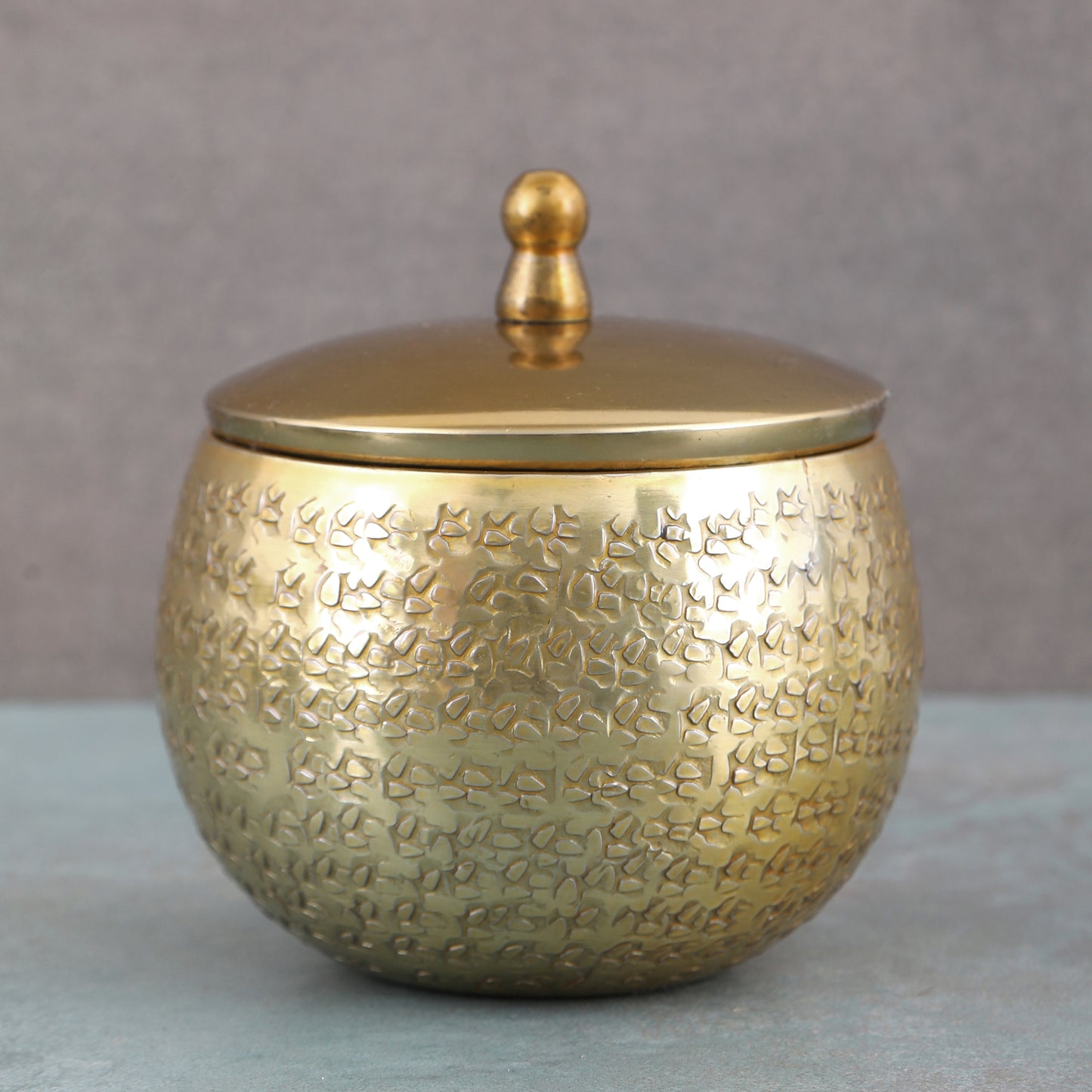Gold Cannister Hand Made Kitchen Accessories