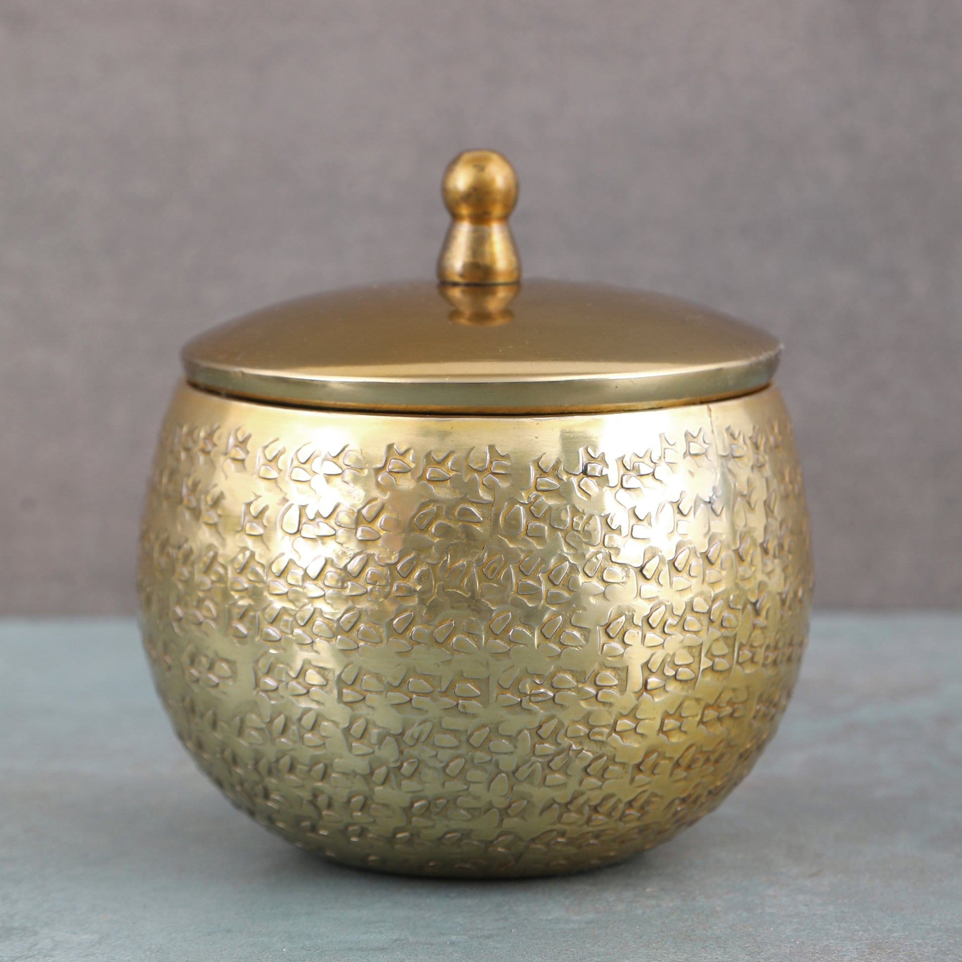 Gold Cannister Hand Made Kitchen Accessories