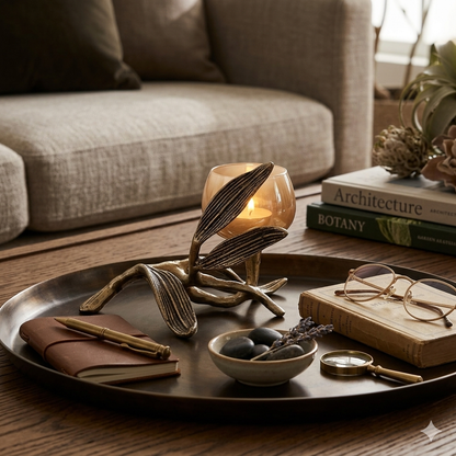 Leaf T-light holder