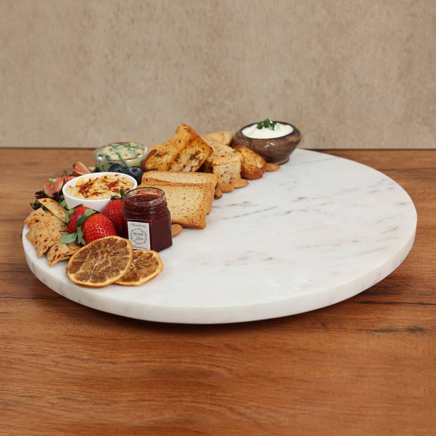 Marble lazy susan