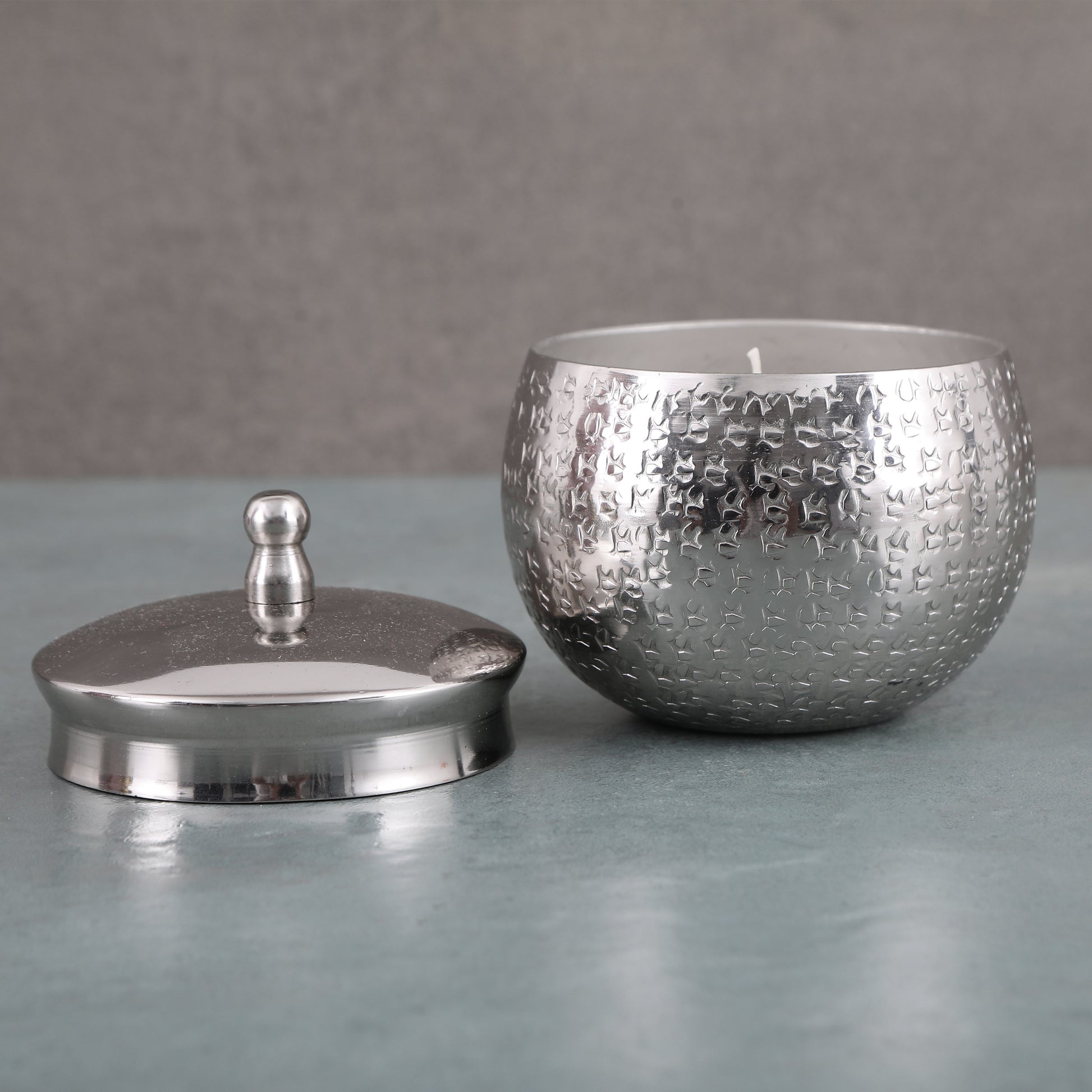 Aroma Sliver Hand Made Candles Decor
