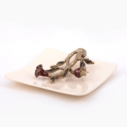 Pomegranate Metal Tissue holder