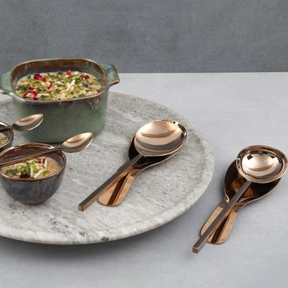 Rose Gold Hand Made Spoon Rest 