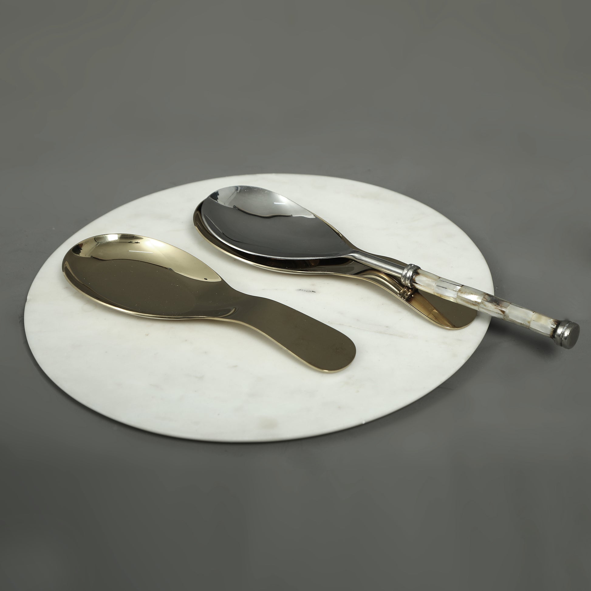 Champagne Gold Hand Made Kitchen Spoon Rest 